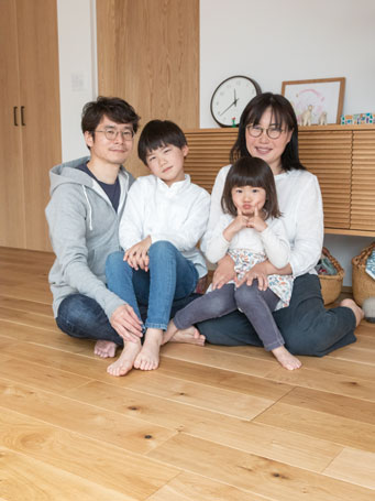お客様の声 T様 ご家族